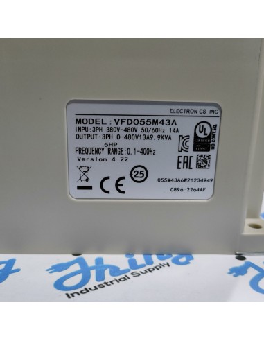 VFD055M43A Delta VFD