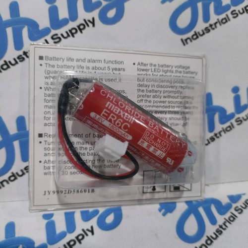 ER6C Maxell Lithium PLC Battery