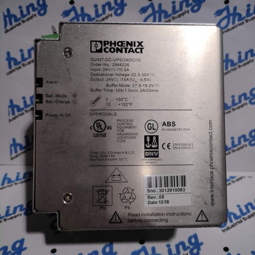QUINT-DC-UPS/24DC/10 Phoenix Contact Power Supply