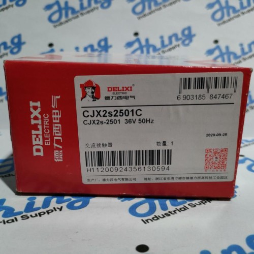 CJX2s2501C Delixi Electric AC Contactor