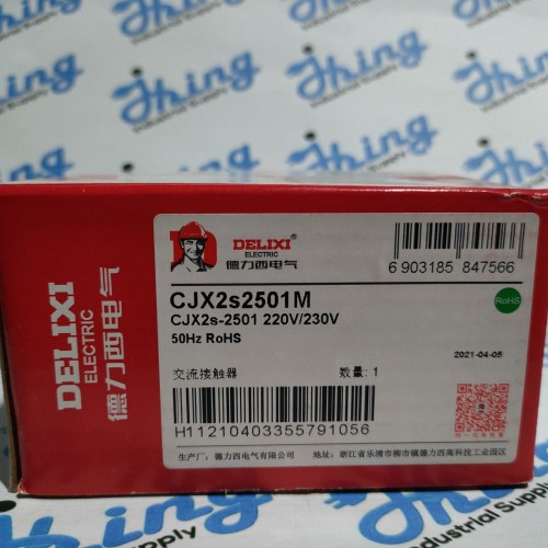 CJX2s2501M Delixi Electric AC Contactor