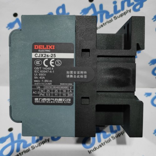 CJX2s2510B Delixi Electric AC Contactor
