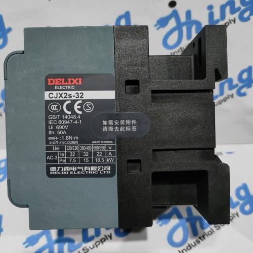CJX2s3201B Delixi Electric AC Contactor