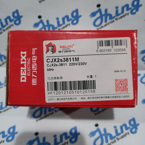 CJX2s3811M Delixi Electric AC Contactor