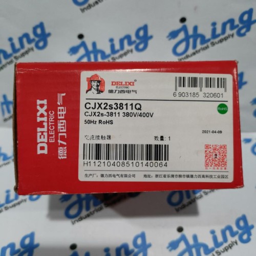 CJX2s3811Q Delixi Electric AC Contactor
