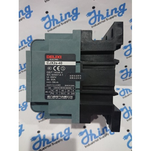 CJX2s4011B Delixi Electric AC Contactor