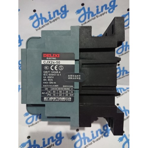 CJX2s5011M Delixi Electric AC Contactor