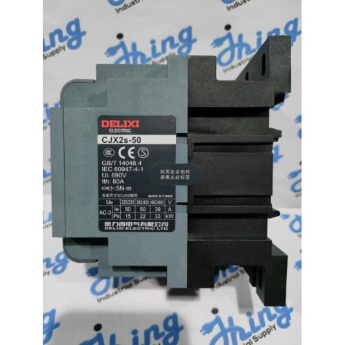 CJX2s5011C Delixi Electric AC Contactor