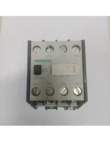 Siemens 3TF4022-0B Motor Starter Contactor Module